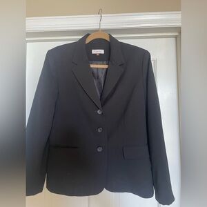 Calvin Klein Women's Black Blazer Size 12
